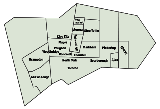 Service Area Map
